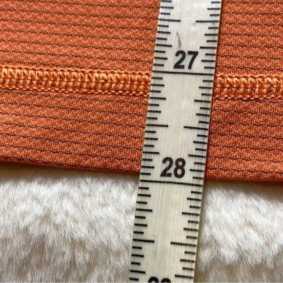 Lululemon Run All Day HCRD Short Sleeve Orange Tone Shirt - Picture 10 of 11